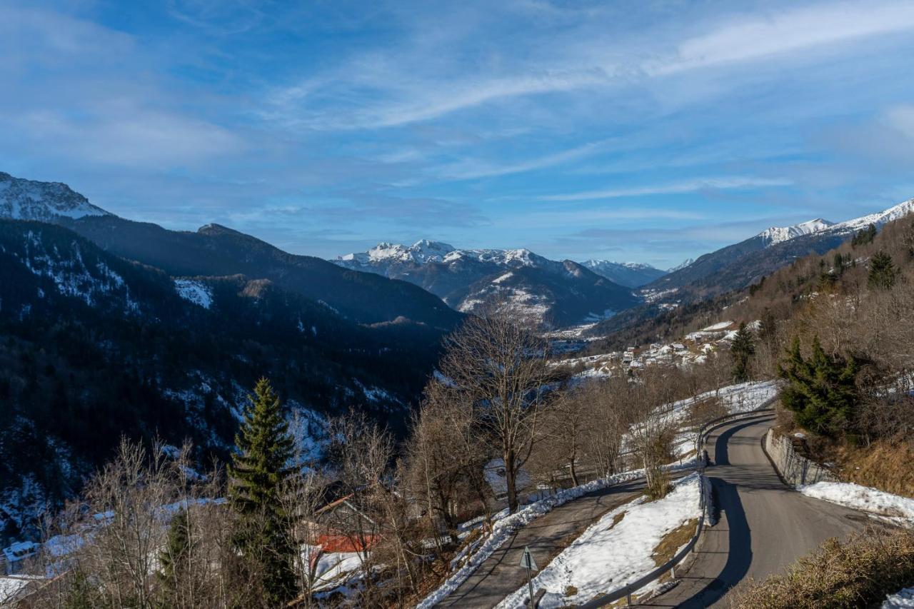 LigosulloPanoramic House Carnia - Mountain View Apt With Parking And Terraces别墅 外观 照片